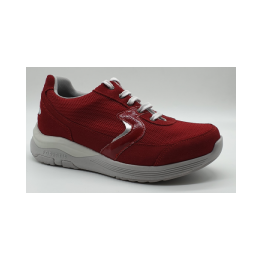 scarpa sportiva rossa